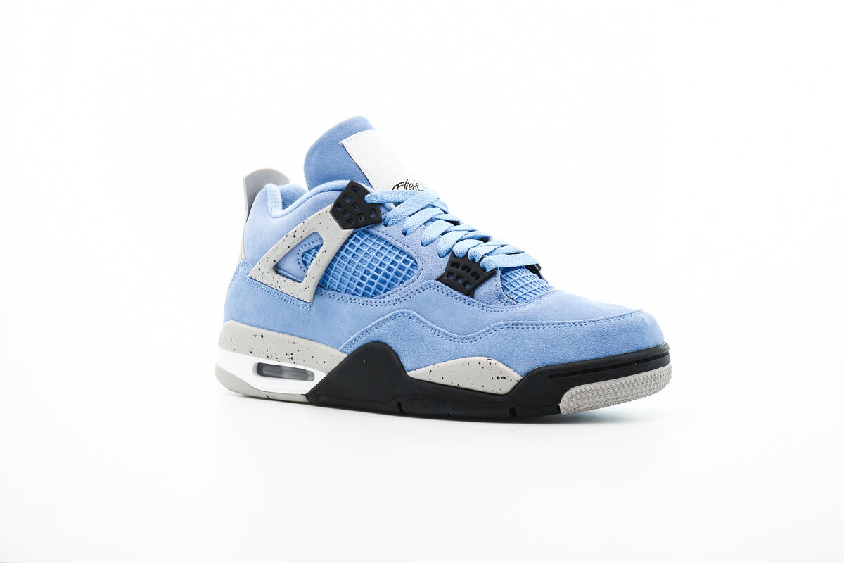 blue and grey jordan 4